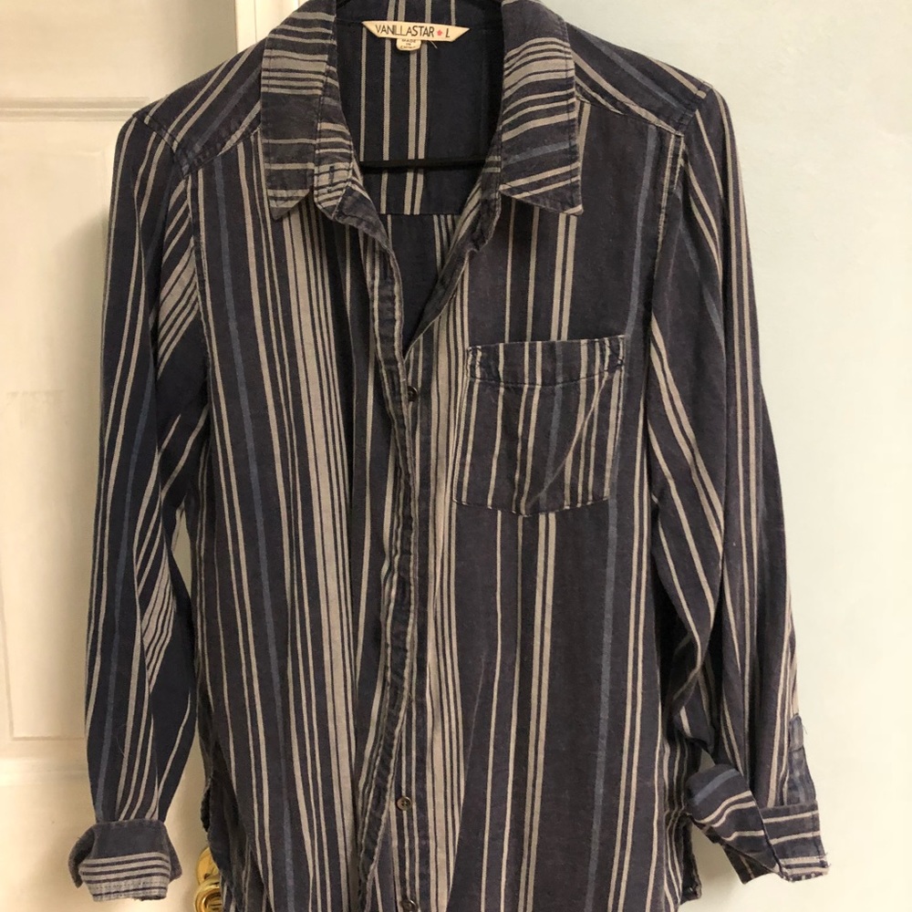Button down flannel